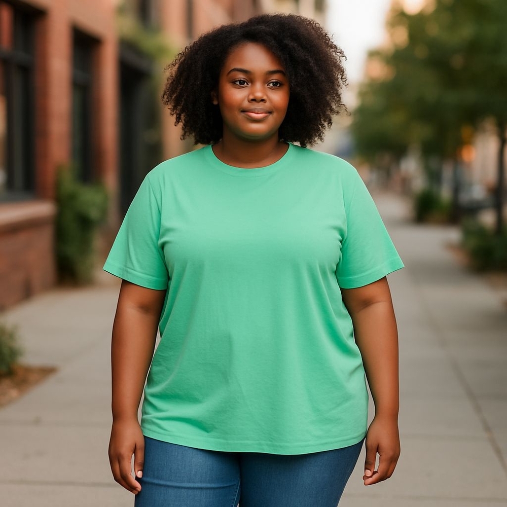 All in Motion Green Womens' T-shirt